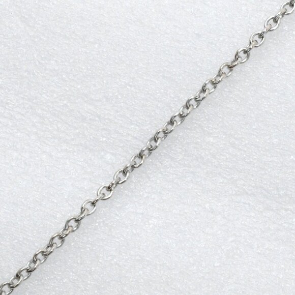 TIFFANY&Co. Open heart Necklace Elsa Peretti Silver925 heart 4.7g Women - Picture 4 of 10